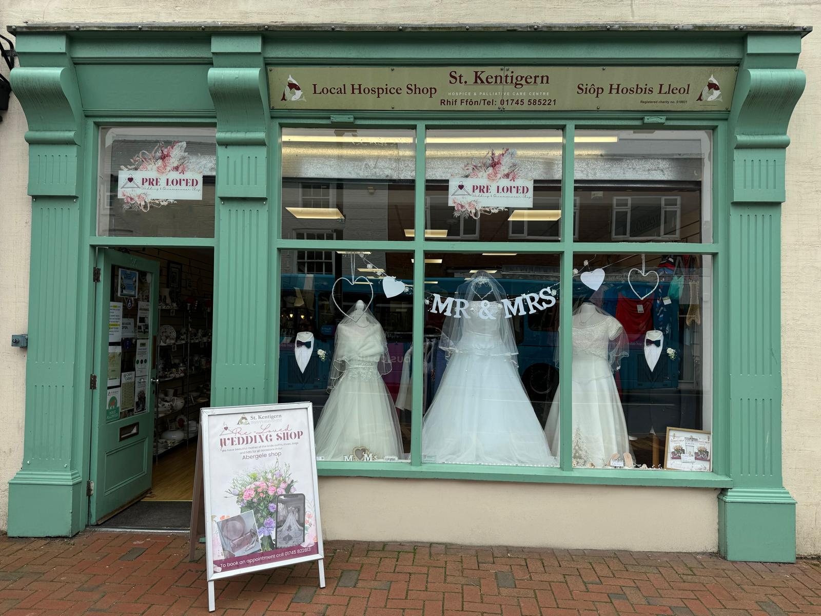 Say 'I Do' to Preloved at St Kentigern Hospice Wedding Shop