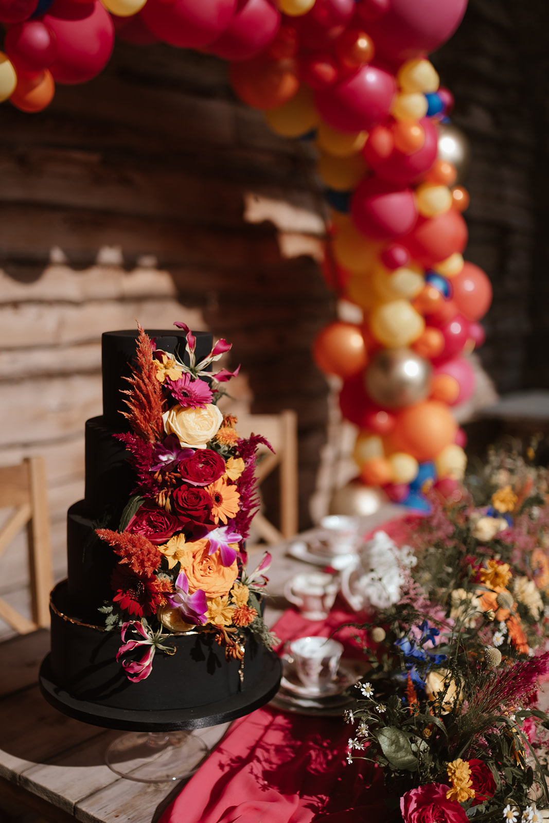 Colourful Tower Hill Barns Shoot