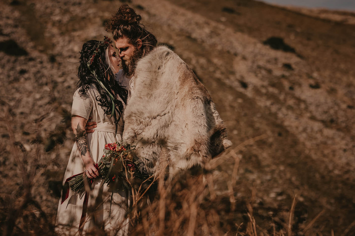 styled-shoot-viking-theme-alternative-photoshoots-bouquet-and-bells-magazine-blog-wedding-styling-cake-flowers-photography-videography