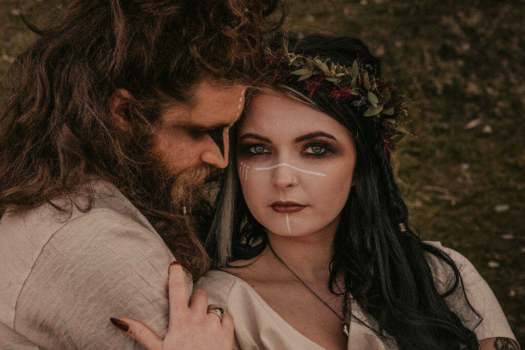 styled-shoot-viking-theme-alternative-photoshoots-bouquet-and-bells-magazine-blog-wedding-styling-cake-flowers-photography-videography