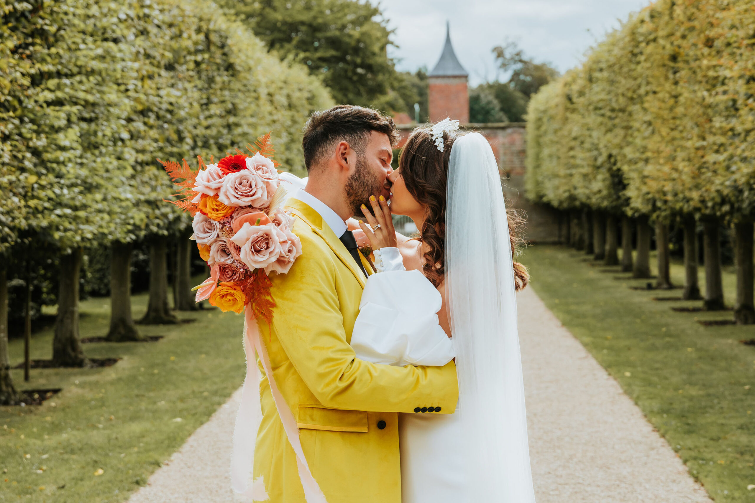 combermere-abbey-wedding-fayre-bouquet-and-bells