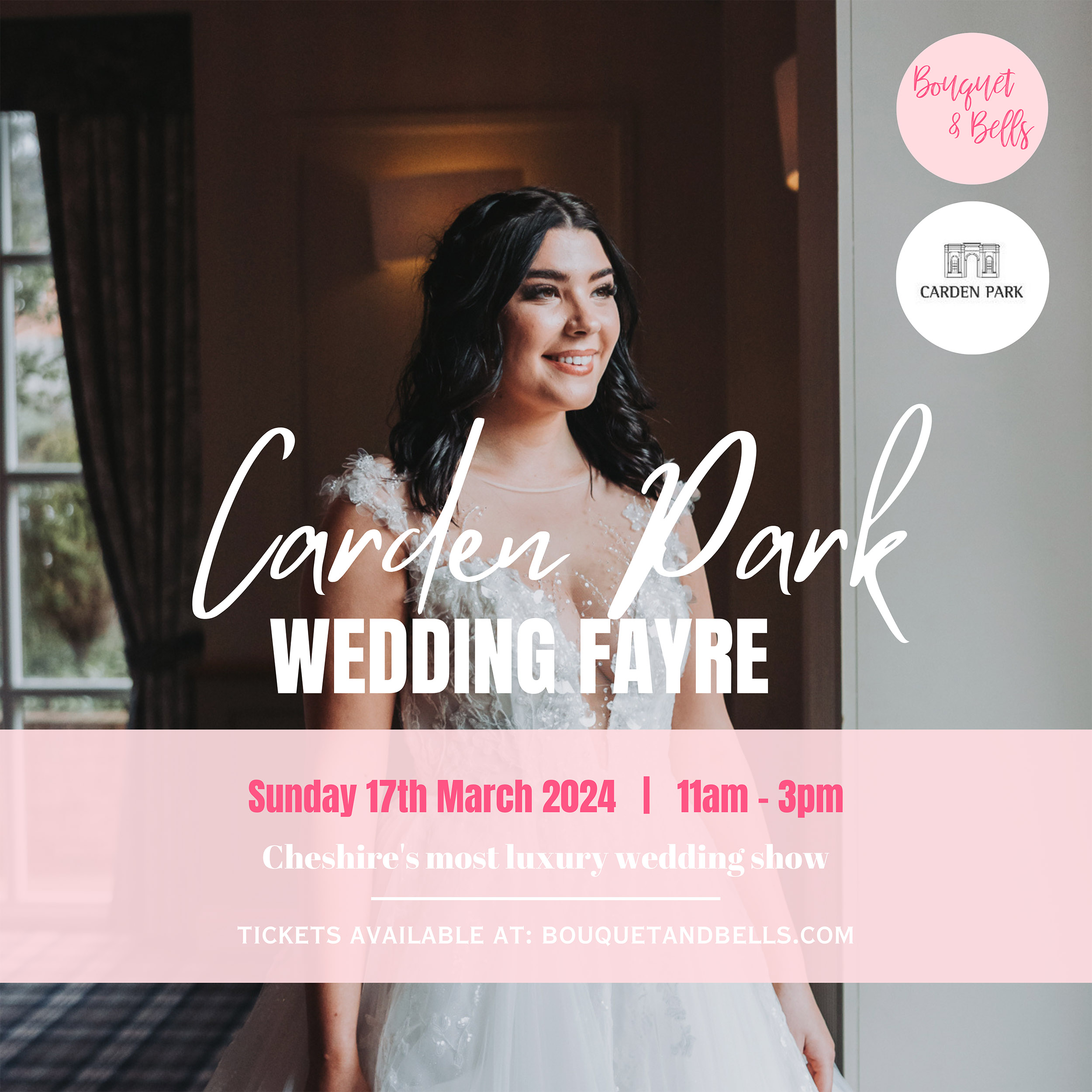 carden-park-wedding-fayre-bouquet-and-bells