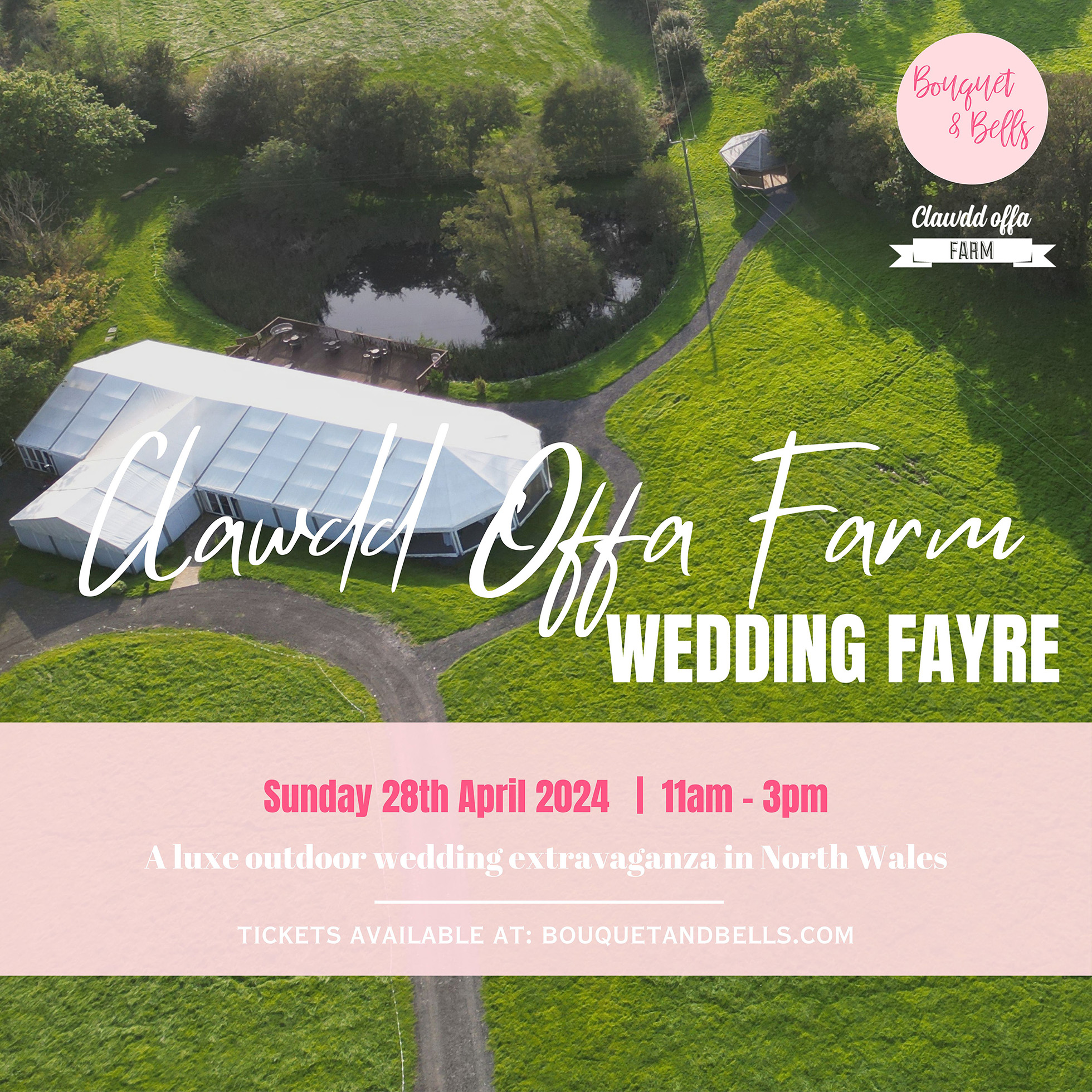 clawdd-offa-farm-wedding-fayre-bouquet-and-bells